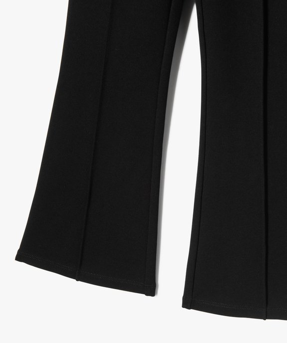 Pantalon en maille coupe flare fille vue2 - GEMO 4G FILLE - GEMO