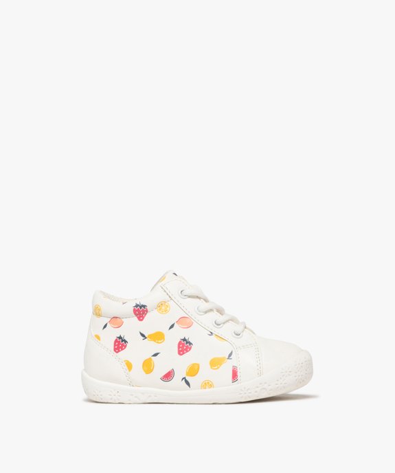 Chaussures montantes avec motifs fruits bébé fille - Lovely Wings vue1 - LOVELY WINGS GEMO FOR GOOD - GEMO
