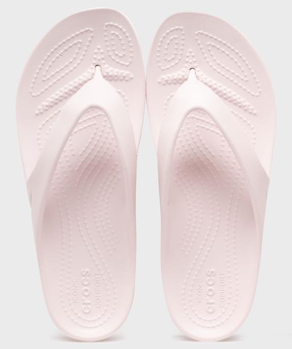 Tongs de plage à semelle incurvée Kadee II Flip femme - Crocs vue2 - CROCS - GEMO