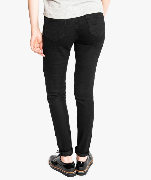 Jean femme slim denim stretch taille normale vue3 - GEMO(FEMME PAP) - GEMO