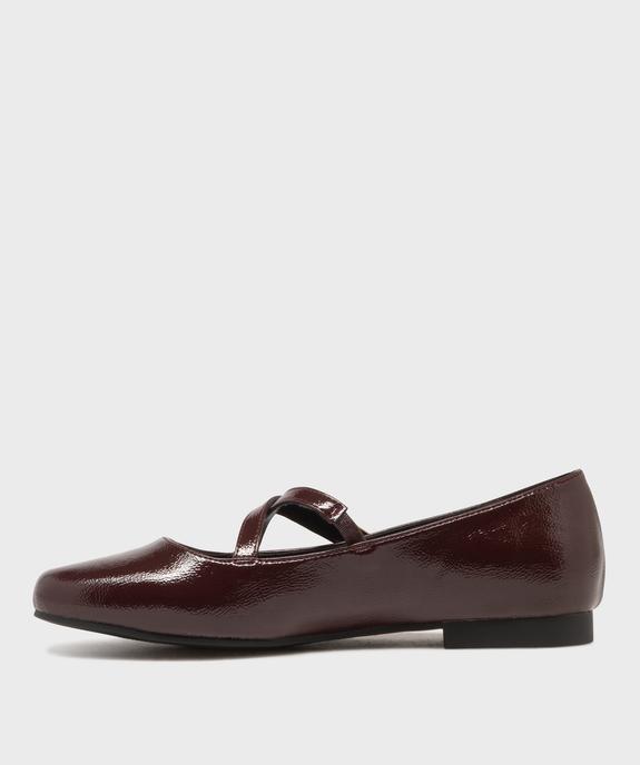 Babies vernies à brides croisées femme - LuluCastagnette vue4 - LULUCASTAGNETTE - GEMO