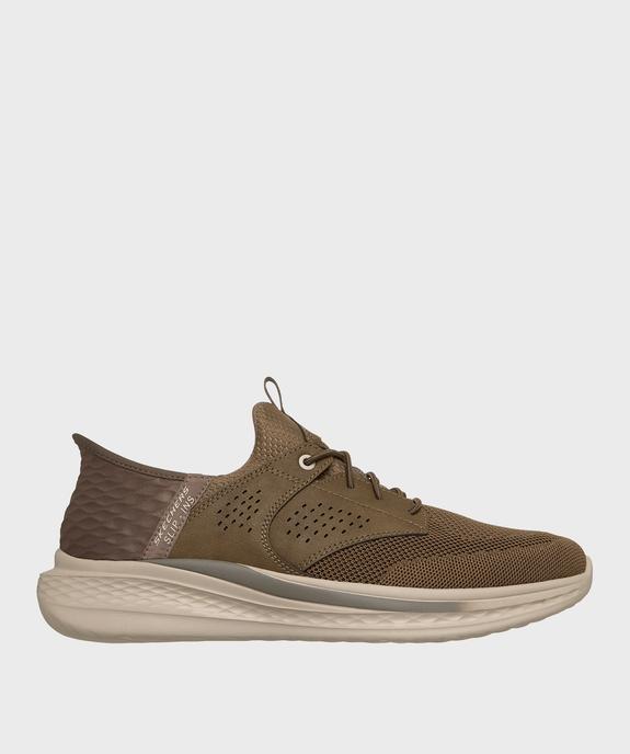 Baskets Slip-ins® Relaxed Fit® Slade Caster homme - Skechers vue1 - SKECHERS - GEMO