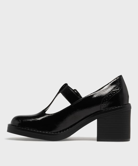 Chaussures à talon babies à semelle épaisse femme vue3 - 5 MILES - GEMO