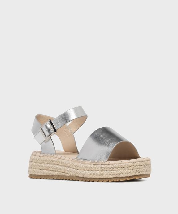 Sandales métallisées à plateforme fille - Lovely Wings vue2 - LOVELY WINGS - GEMO