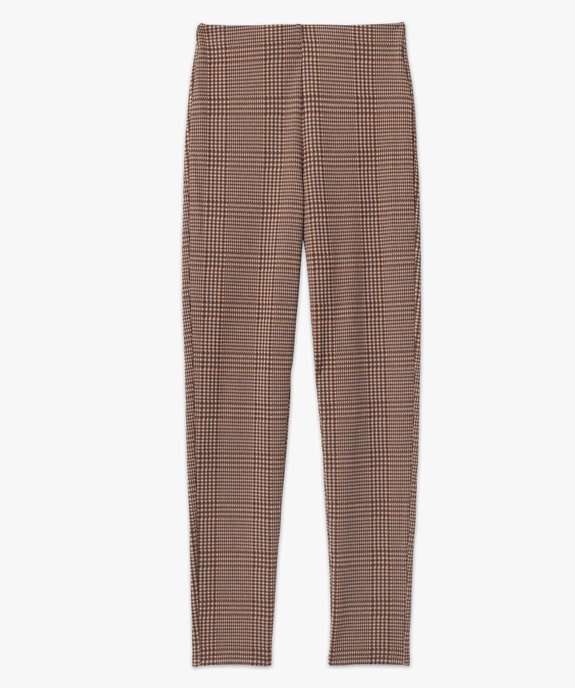 Leggings femme à motif tartan vue4 - GEMO(FEMME PAP) - GEMO