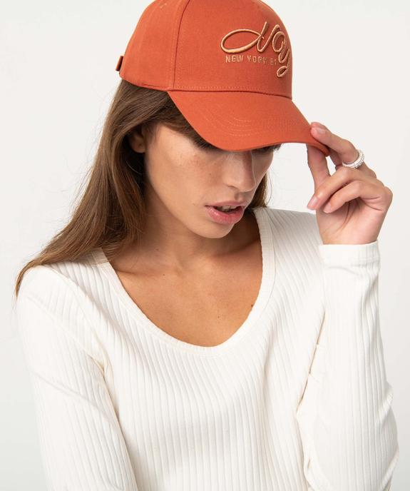 Tee-shirt femme à manches longues en maille côtelée vue2 - GEMO(FEMME PAP) - GEMO