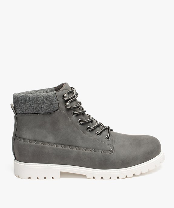 Chaussures montantes Homme à semelle crantée - Les Supaires vue1 - GEMO (CASUAL) - GEMO