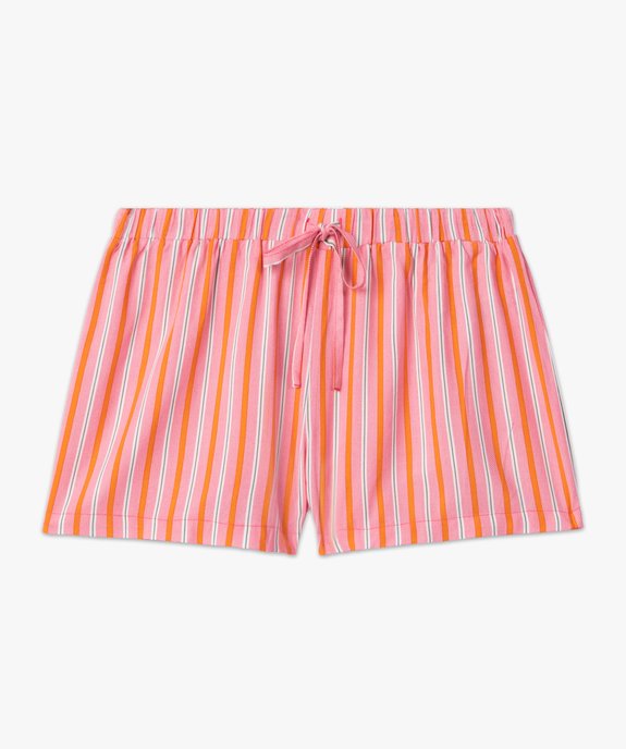 Short de pyjama femme imprimé vue4 - GEMO(HOMWR FEM) - GEMO