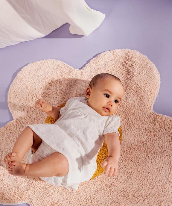 Ensemble robe de cérémonie brodée et culotte bloomer bébé fille vue7 - GEMO(BB COUCHE) - GEMO