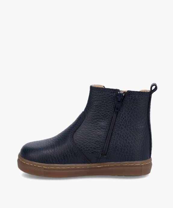 Boots bébé dessus cuir à zip - NA! vue3 - NA! - GEMO