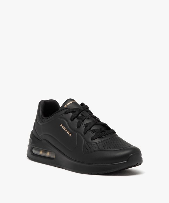 Baskets basses vegan avec semelle à mémoire de forme femme - Skechers vue2 - SKECHERS - GEMO