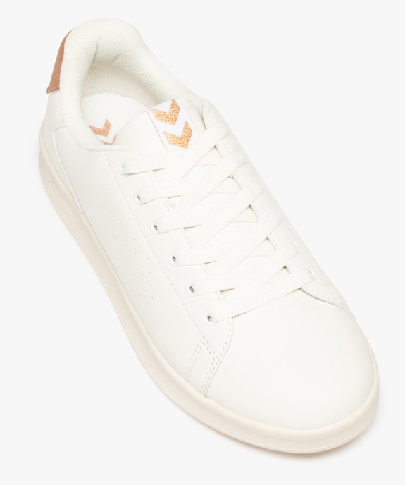 Tennis unies à lacets femme – Hummel Busan  vue5 - HUMMEL - GEMO