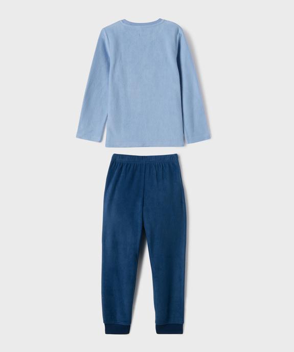 Pyjama en maille polaire garçon à motif chien vue3 - GEMO 4G GARCON - GEMO