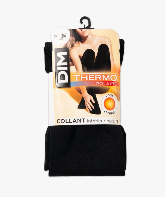 Collant chaud avec intérieur polaire femme - Thermo Dim vue4 - DIM - GEMO