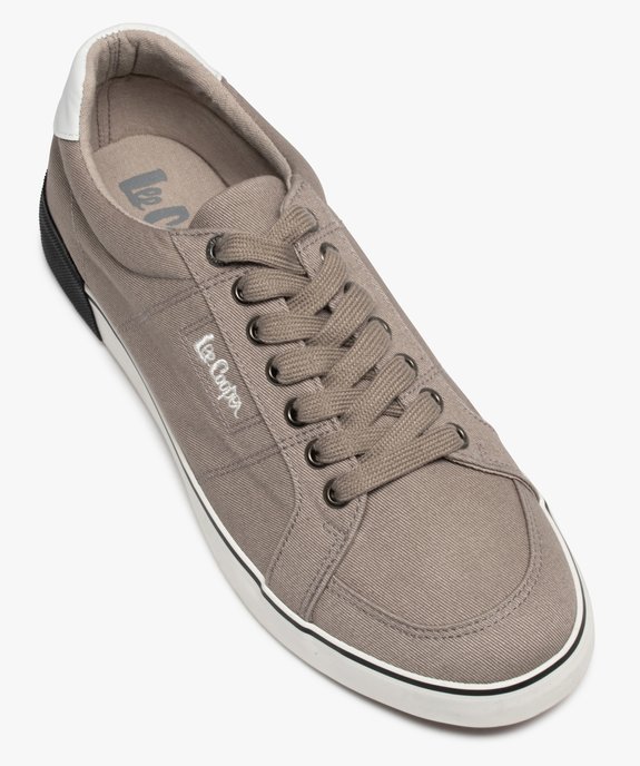 Baskets homme en toile à lacets – Lee Cooper Valmont vue5 - LEE COOPER - GEMO