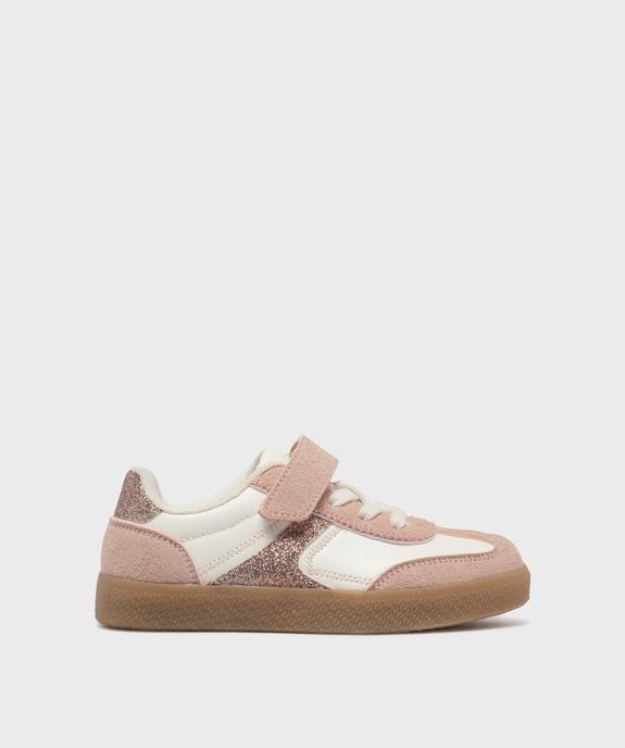 Baskets à scratch avec touches pailletées fille - Lovely Wings  vue1 - LOVELY WINGS - GEMO