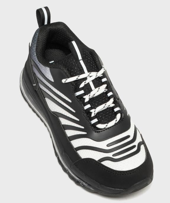 Baskets bicolores avec semelle bulle d’air garçon - 5 Miles vue5 - 5 MILES GEMO FOR GOOD - GEMO