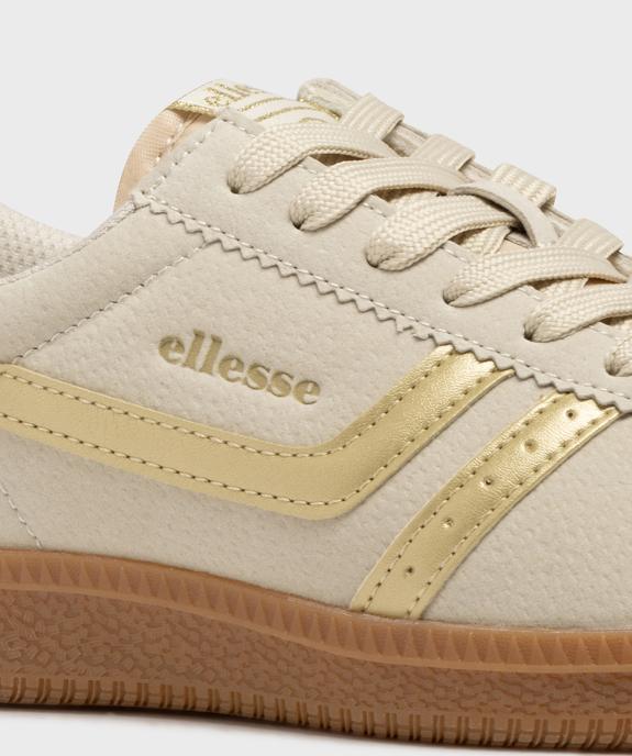 Baskets à lacets avec empiècements scintillants femme - Ellesse vue6 - ELLESSE - GEMO