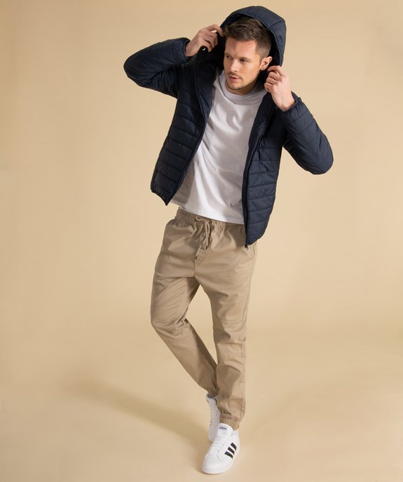 Doudoune homme légère à col montant vue5 - GEMO 4G HOMME - GEMO