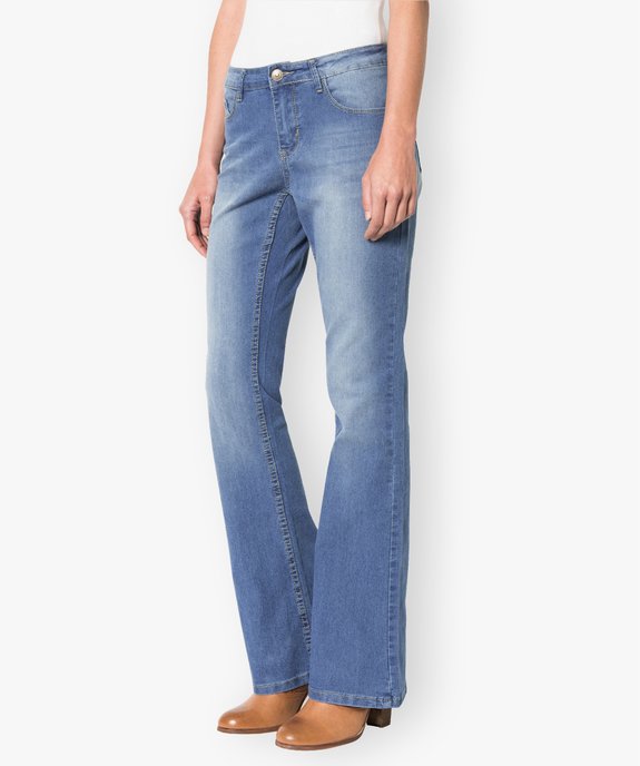 Jean bootcut vue1 - GEMO (JEAN) - GEMO