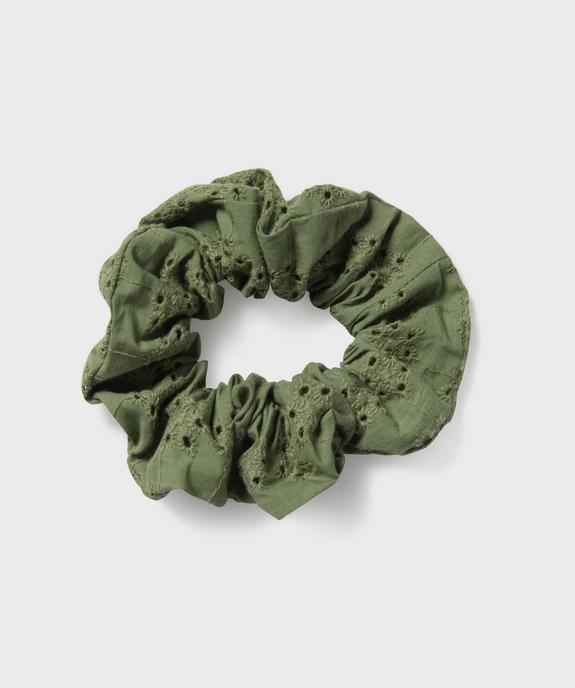 Chouchou cheveux brodé femme vue1 - GEMO (ACCESS) - GEMO