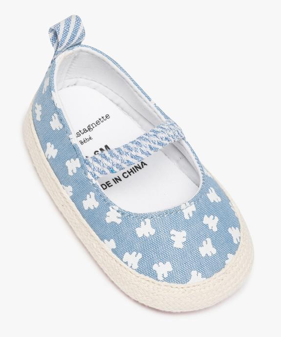Chaussons de naissance bébé fille toile - LuluCastagnette vue5 - LULUCASTAGNETTE - GEMO