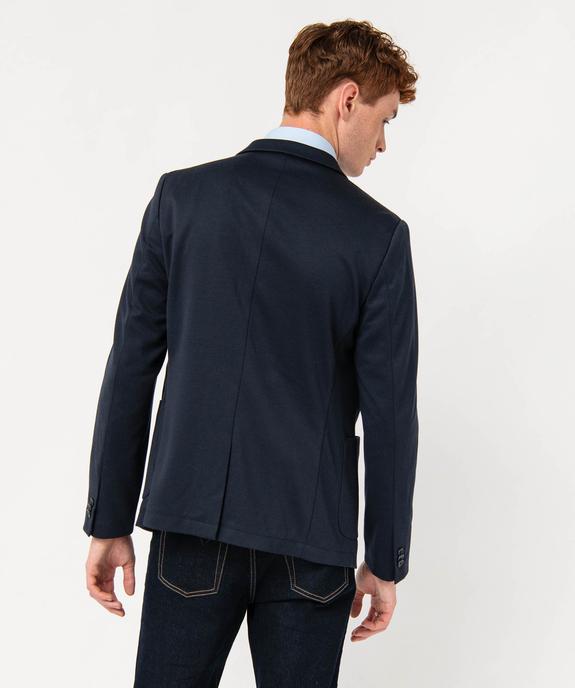 Veste costume extensible avec poches plaquées homme vue3 - GEMO (HOMME) - GEMO