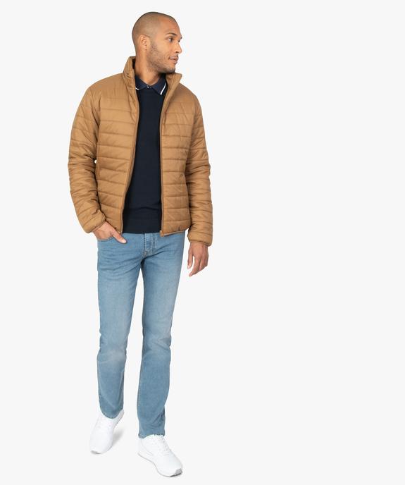 Doudoune homme légère à col montant vue5 - GEMO 4G HOMME - GEMO