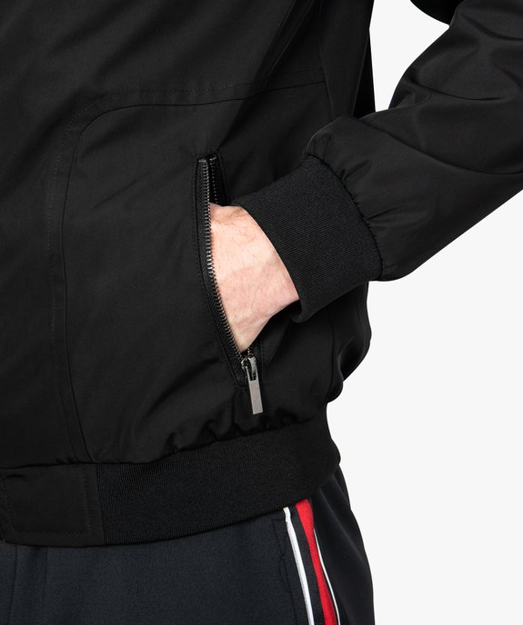 Blouson homme façon bomber au toucher satiné vue2 - GEMO (HOMME) - GEMO