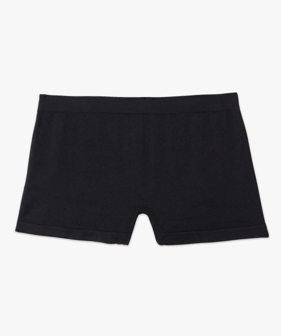 Boxer en maille extensible femme vue4 - GEMO 4G FEMME - GEMO