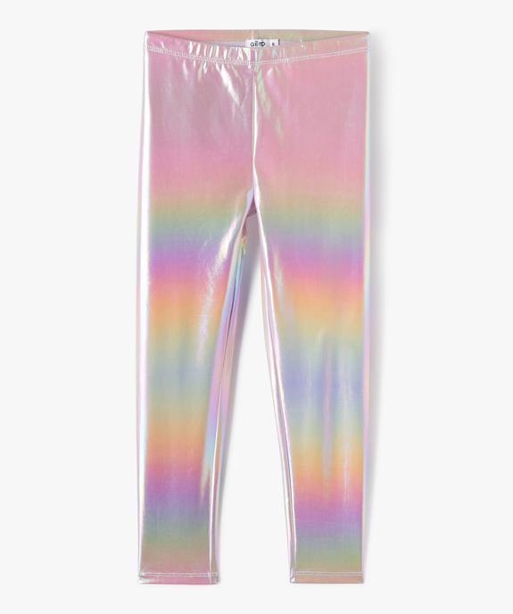 Legging métallisé multicolore fille vue1 - GEMO (ENFANT) - GEMO