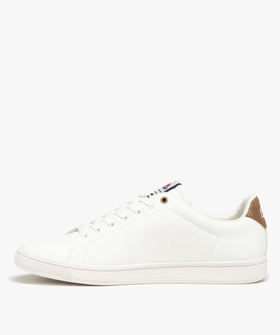 Baskets homme unies à lacets – Ellesse Monaco vue3 - ELLESSE - GEMO
