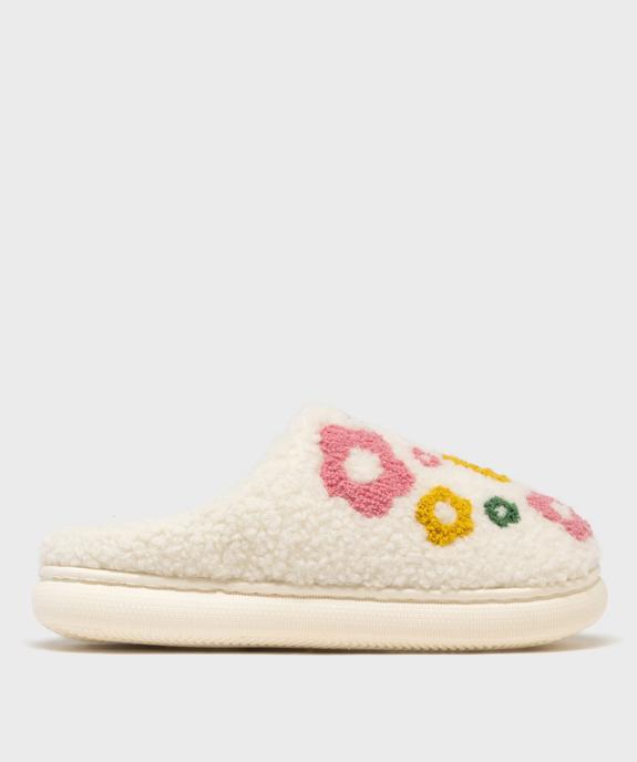 Chaussons mules chaudes et douillettes femme vue1 - GEMO 4G FEMME - GEMO
