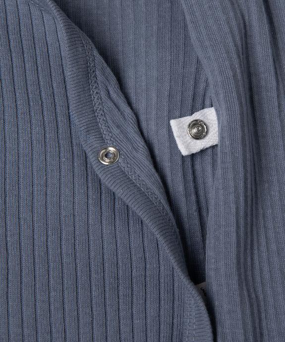 Body manches longues fermeture croisée bébé garçon (lot de 3) vue3 - GEMO 4G BEBE - GEMO