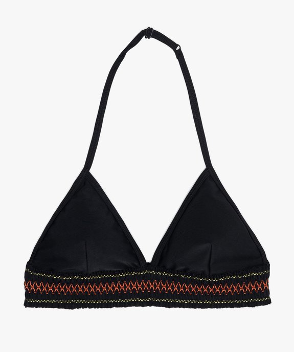 Haut de maillot de bain fille forme triangle vue1 - GEMO (JUNIOR) - GEMO