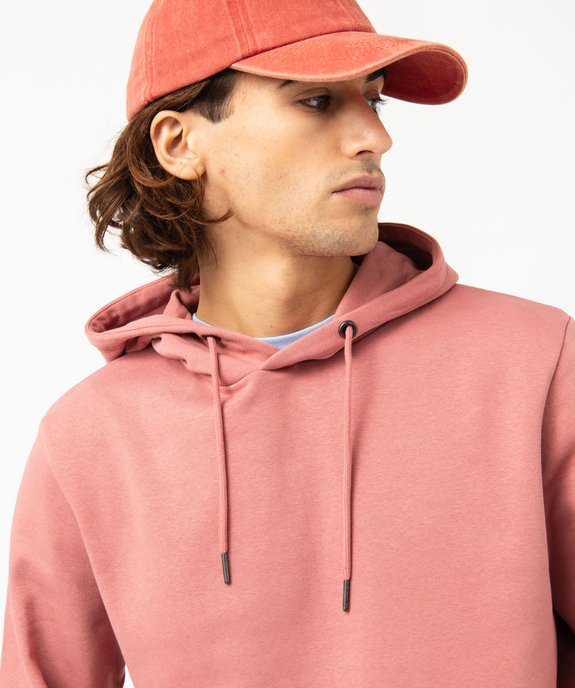 Sweat à capuche intérieur molletonné homme vue2 - GEMO 4G HOMME - GEMO