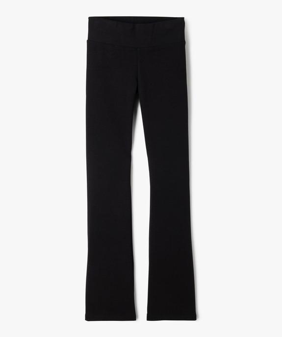 Pantalon de jogging coupe flare fille vue7 - GEMO 4G FILLE - GEMO