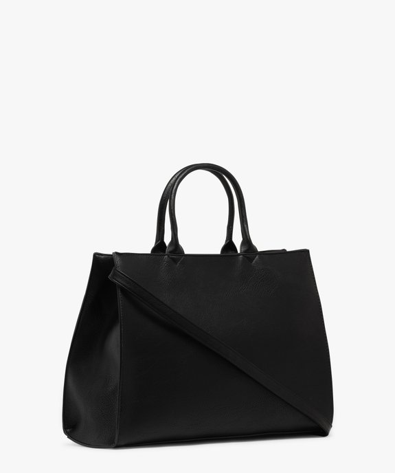 Sac cabas à bandoulière amovible femme vue2 - GEMO (ACCESS) - GEMO