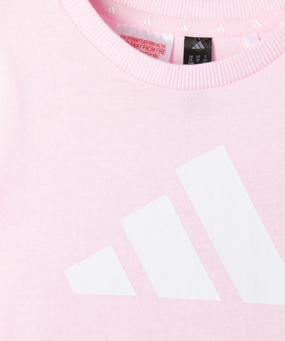 Ensemble de sport bébé fille tee-shirt et short - Adidas vue2 - ADIDAS - GEMO
