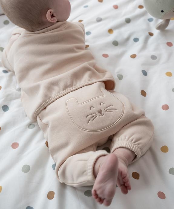 Ensemble 2 pièces bébé garçon : sweat et pantalon vue6 - GEMO 4G BEBE - GEMO