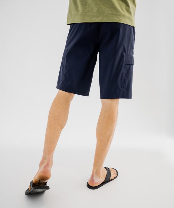 Bermuda technique multipoche en matière fine et légère homme - Roadsign vue6 - ROADSIGN D - GEMO