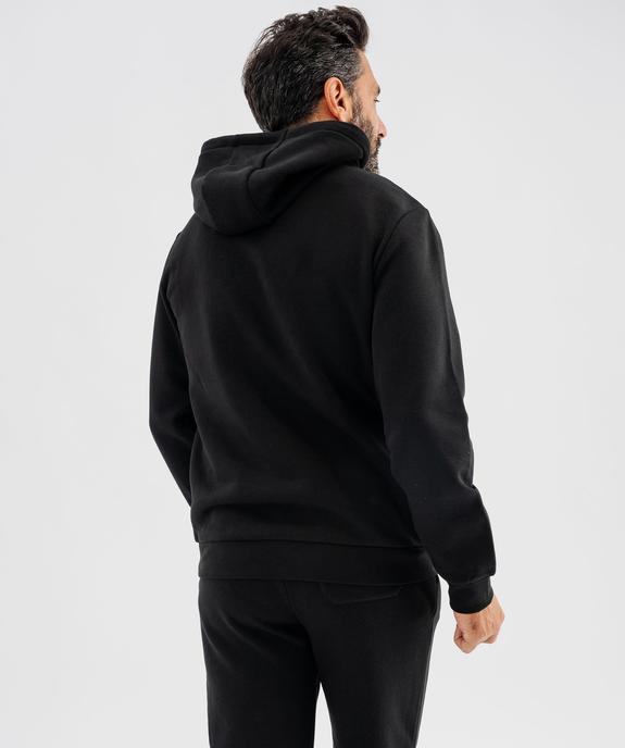 Sweat à capuche en molleton doux homme vue4 - GEMO 4G HOMME - GEMO