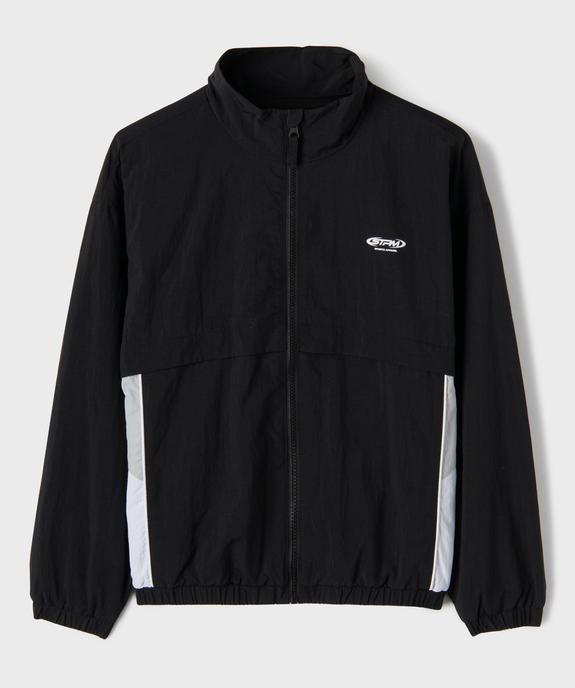 Veste de sport zippée à col montant et doublure mesh garçon vue2 - GEMO (JUNIOR) - GEMO