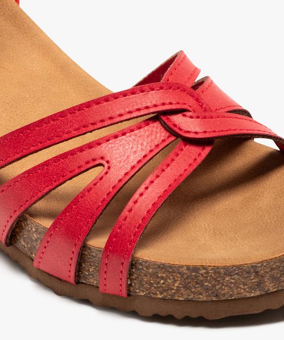 Sandales à talon compensé femme - Valentina Baldano vue6 - VALENTINA BALDA - GEMO