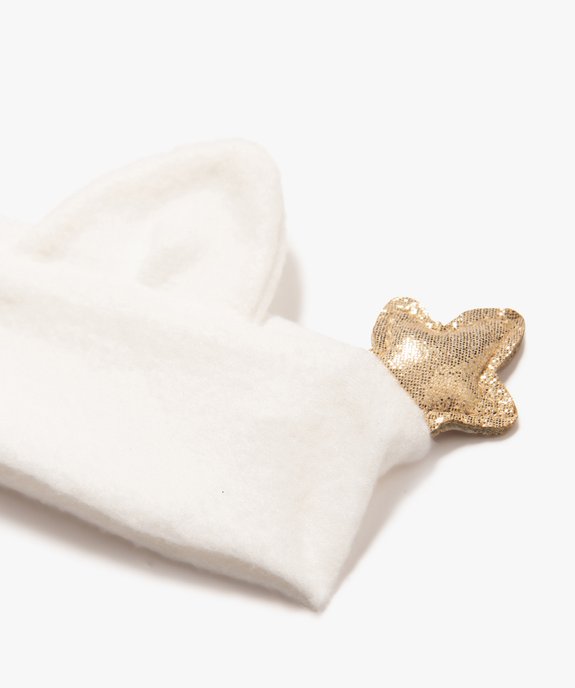Bandeau pour les cheveux avec oreilles et étoiles Noël bébé fille vue2 - GEMO (ACCESS) - GEMO