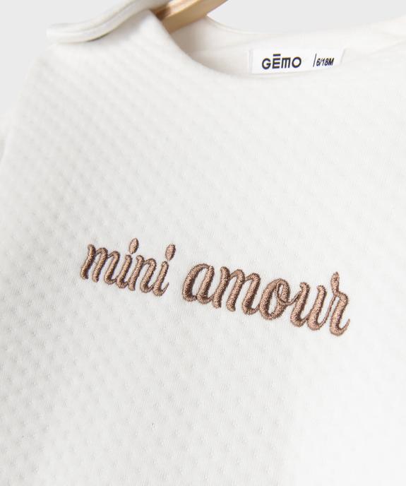 Gigoteuse hiver avec manches amovibles bébé TOG 2,5 vue3 - GEMO(BB COUCHE) - GEMO