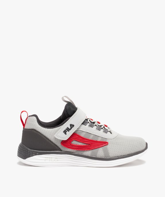 Baskets garçon en mesh à lacets et scratch – Fila Newmodel vue1 - FILA - GEMO