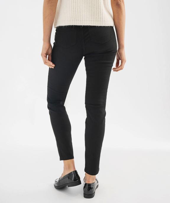 Pantalon slim avec taille élastique femme vue2 - GEMO(FEMME PAP) - GEMO