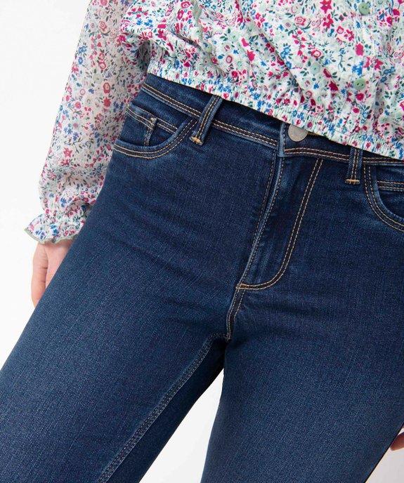 Jegging femme taille haute vue2 - GEMO 4G FEMME - GEMO