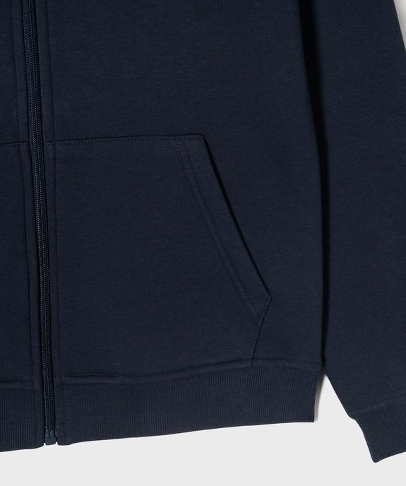 Sweat zippé à capuche garçon vue2 - GEMO (JUNIOR) - GEMO